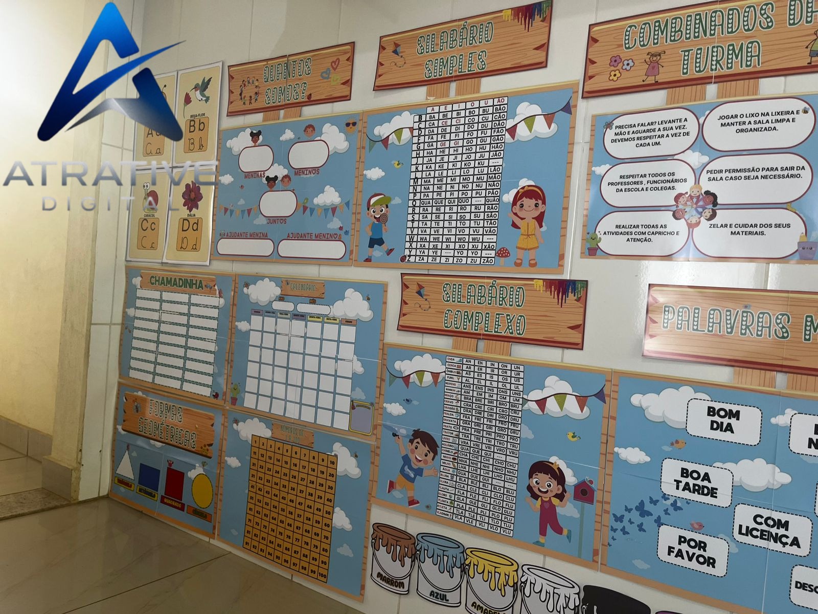 Imagem de 🎯 Kit Sala de Aula Kids / Natureza