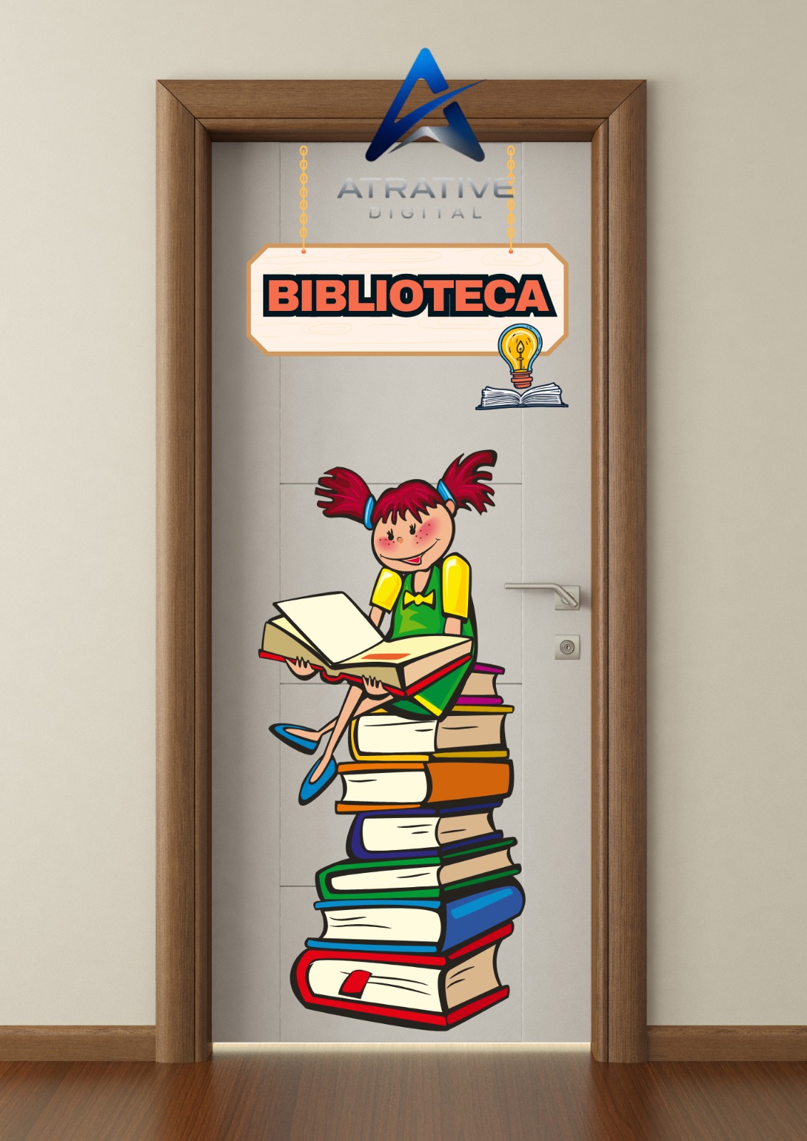 Imagem de 🎯 Painel porta Biblioteca